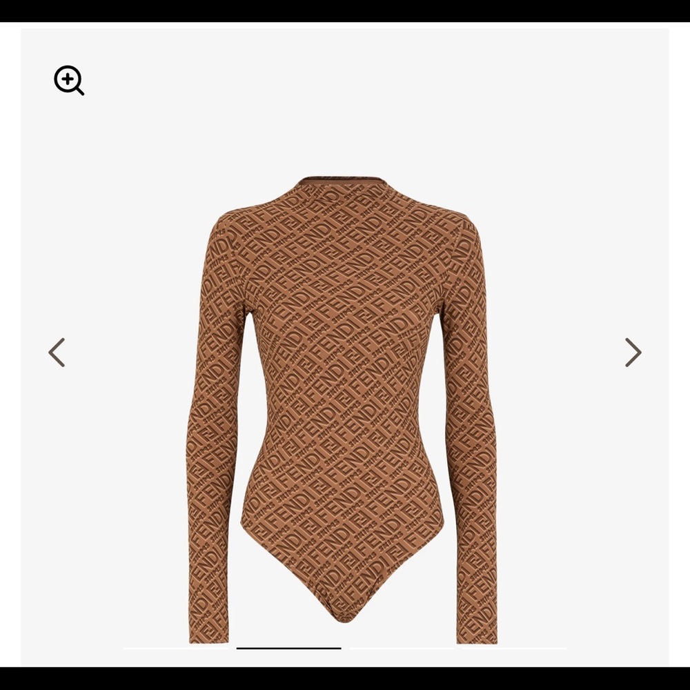 Brown bodysuit